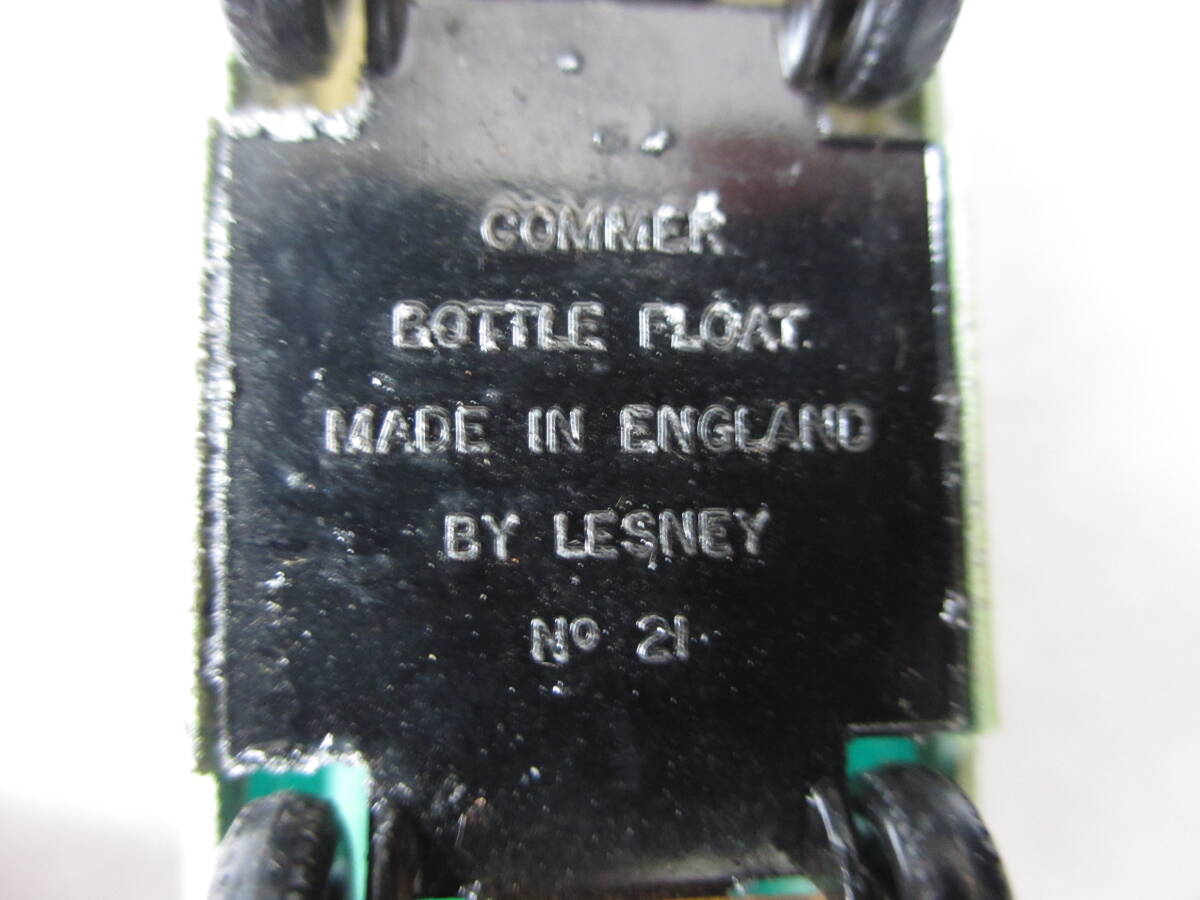 （I）COMMER BOTTLE FLOAT No21 MADE IN ENGLAND BY LESNEY　ミニカー_画像8