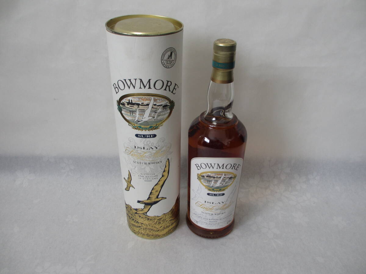 BOWMORE ボウモア SURF サーフ ISLAY SCOTCH WHISKY 1000ml 43% 未開栓の画像1