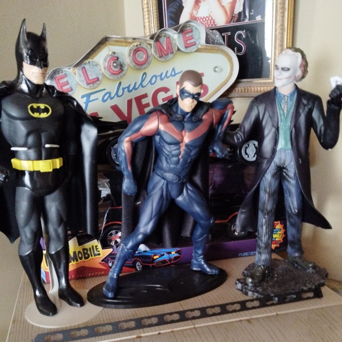 バットマン、ロビン、ジョーカー3体セットの画像1