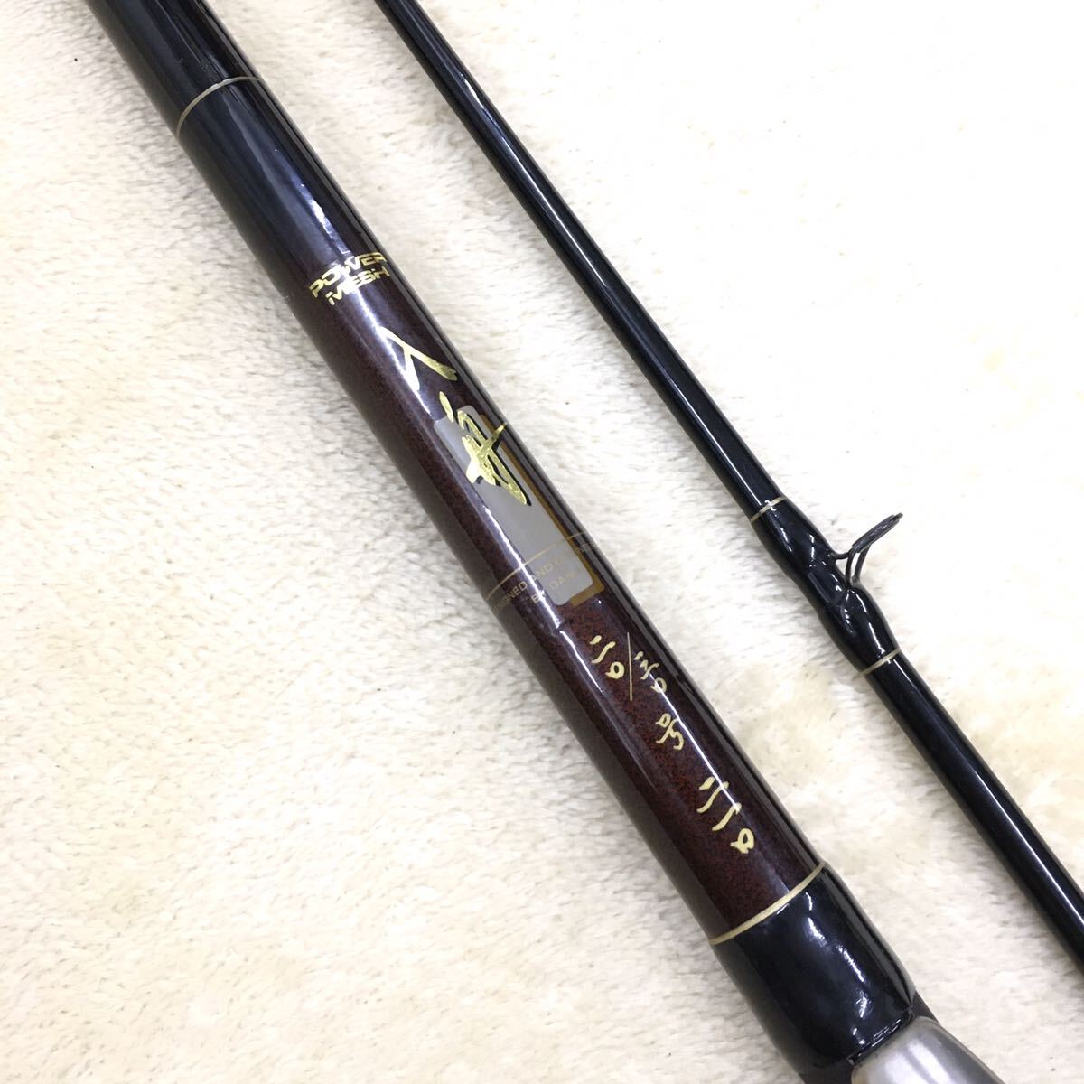 Daiwa 入舟 20/30号 210 カーボウィスカー パワーメッシュ ツーピース カーボンロッド 船釣り ダイワ釣具 海釣り用品_画像4