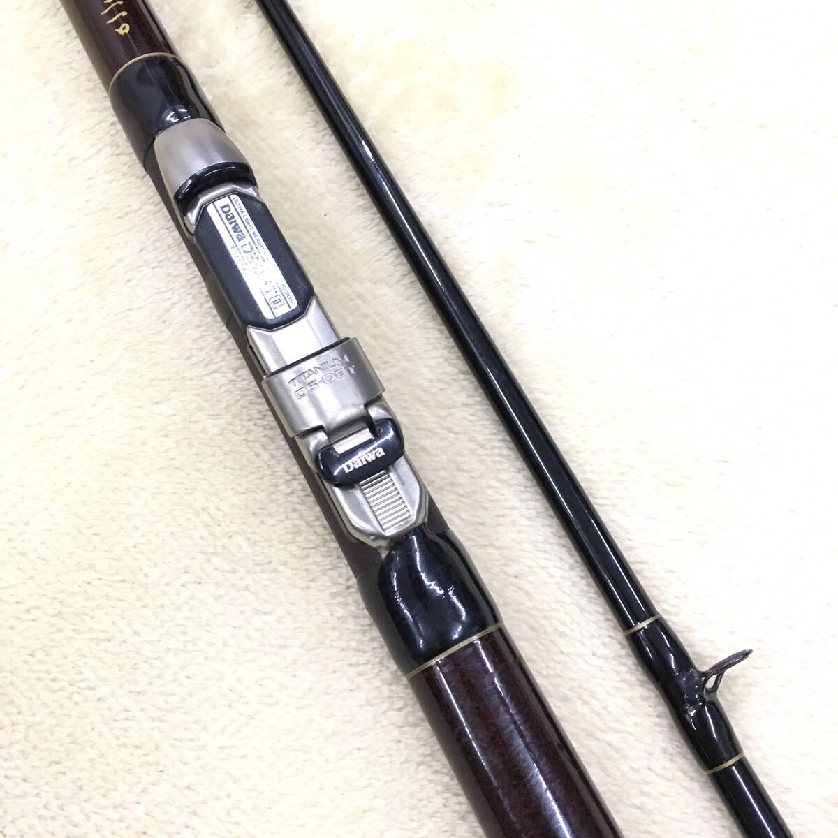 Daiwa 入舟 20/30号 210 カーボウィスカー パワーメッシュ ツーピース カーボンロッド 船釣り ダイワ釣具 海釣り用品_画像3