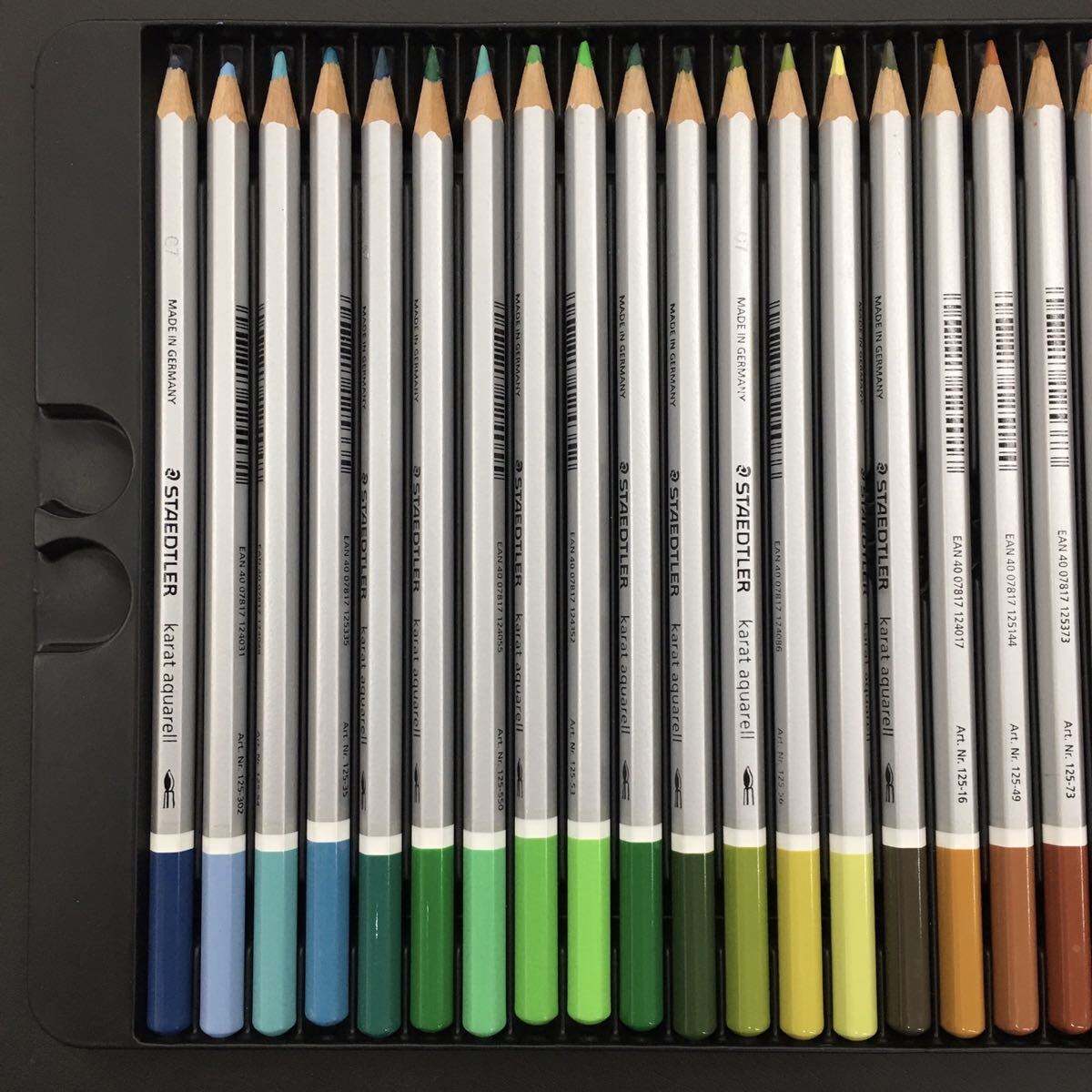 Staedtler カラトアクェレル ステッドラー 水彩色鉛筆 60色セット アート用品 美術 画材