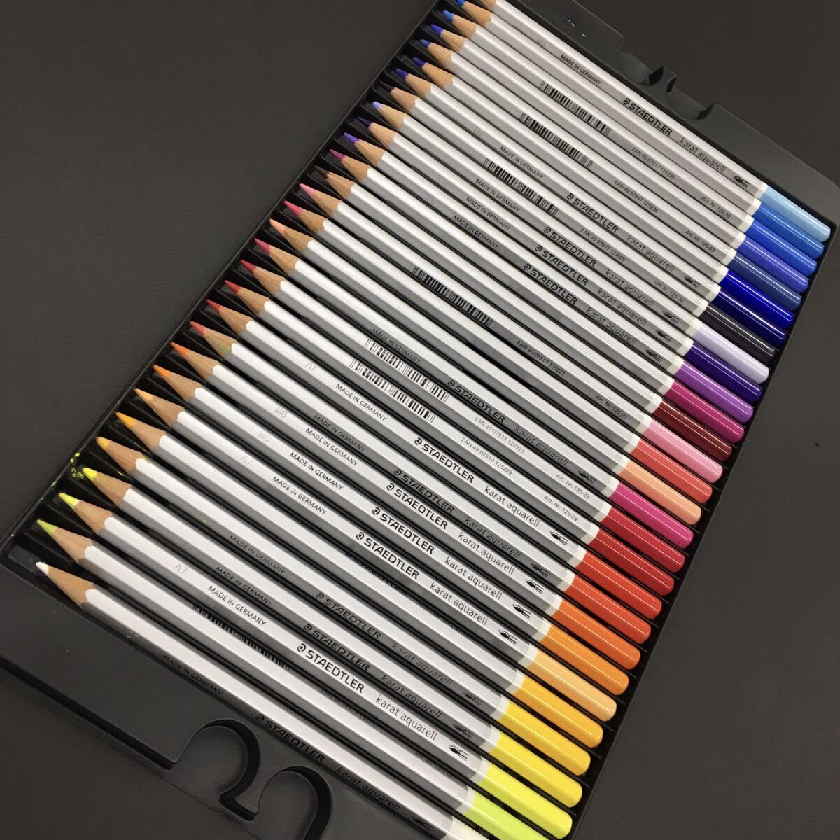 Staedtler カラトアクェレル ステッドラー 水彩色鉛筆 60色セット アート用品 美術 画材