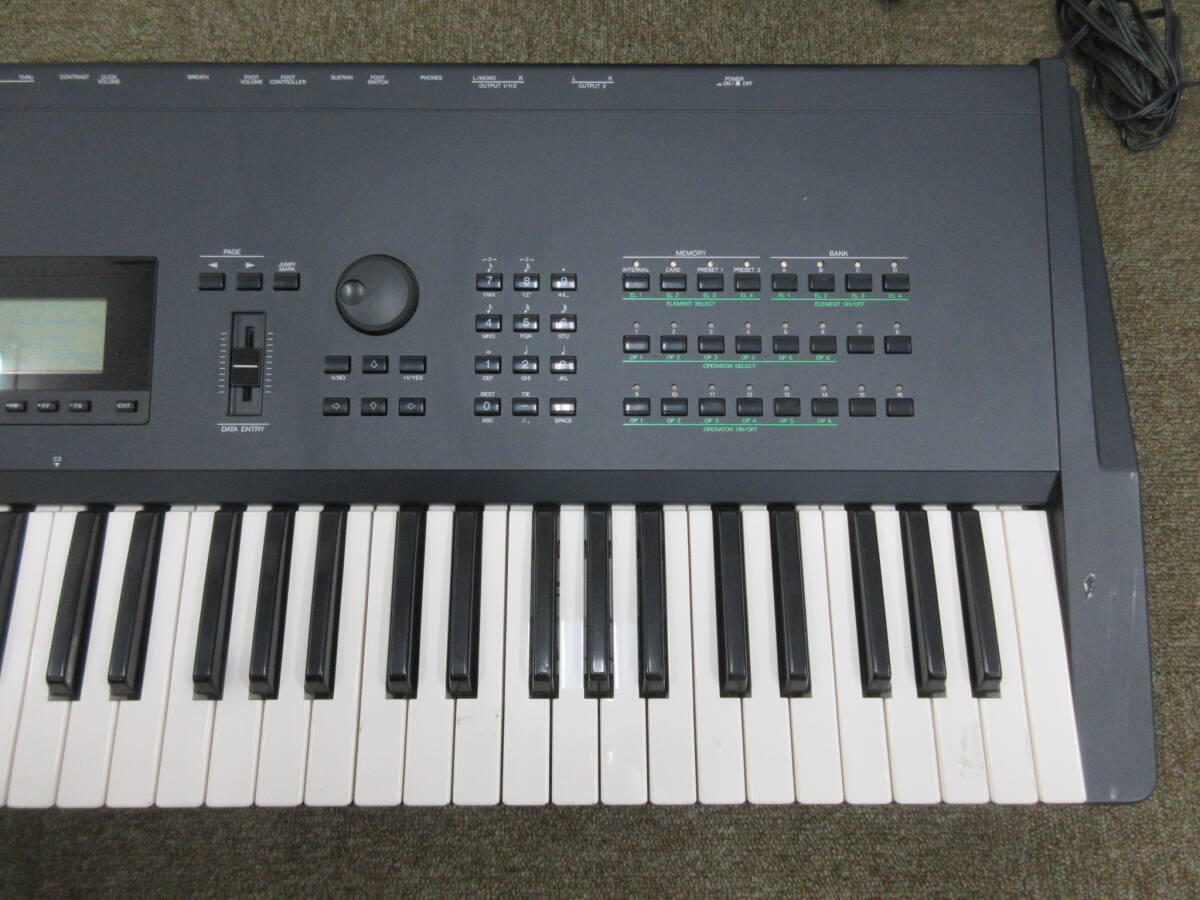 【お引取り限定】YAMAHA/ヤマハ キーボード シンセサイザー SY77 ◆お渡し場所：三重県鈴鹿市【引取B-25】2F_画像3