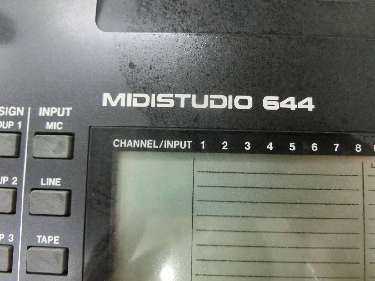  used ( junk ) adaptor lack of TASCAM/ Tascam 644 multitrack recorder [511-876] * free shipping ( Hokkaido * Okinawa * remote island excepting )*