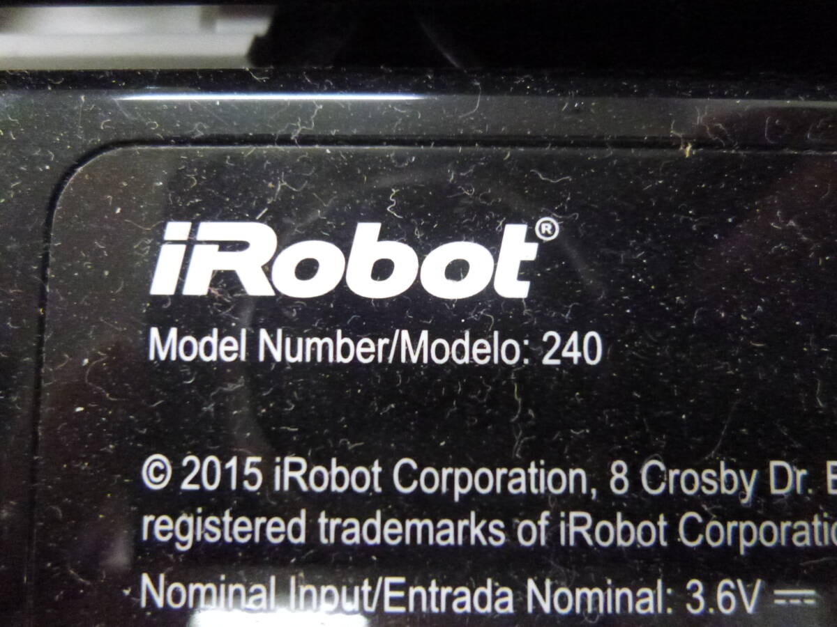  used ( junk ) iRobot/ I robot Braava Jet 240 [E-110] * free shipping ( Hokkaido * Okinawa * remote island excepting )*