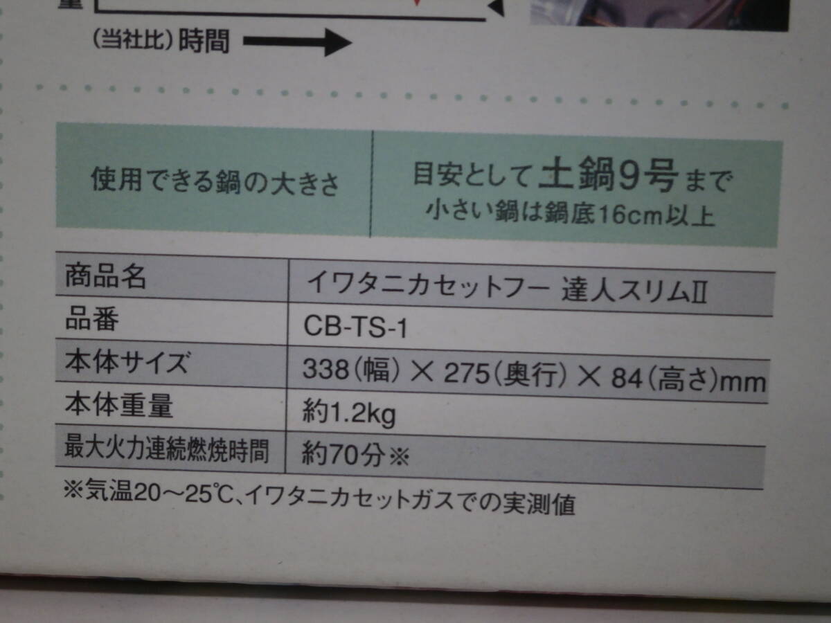 イワタニカセットフー 達人スリムⅡ CB-TS-1【D-65】◆送料無料(北海道・沖縄・離島は除く)◆ の画像7