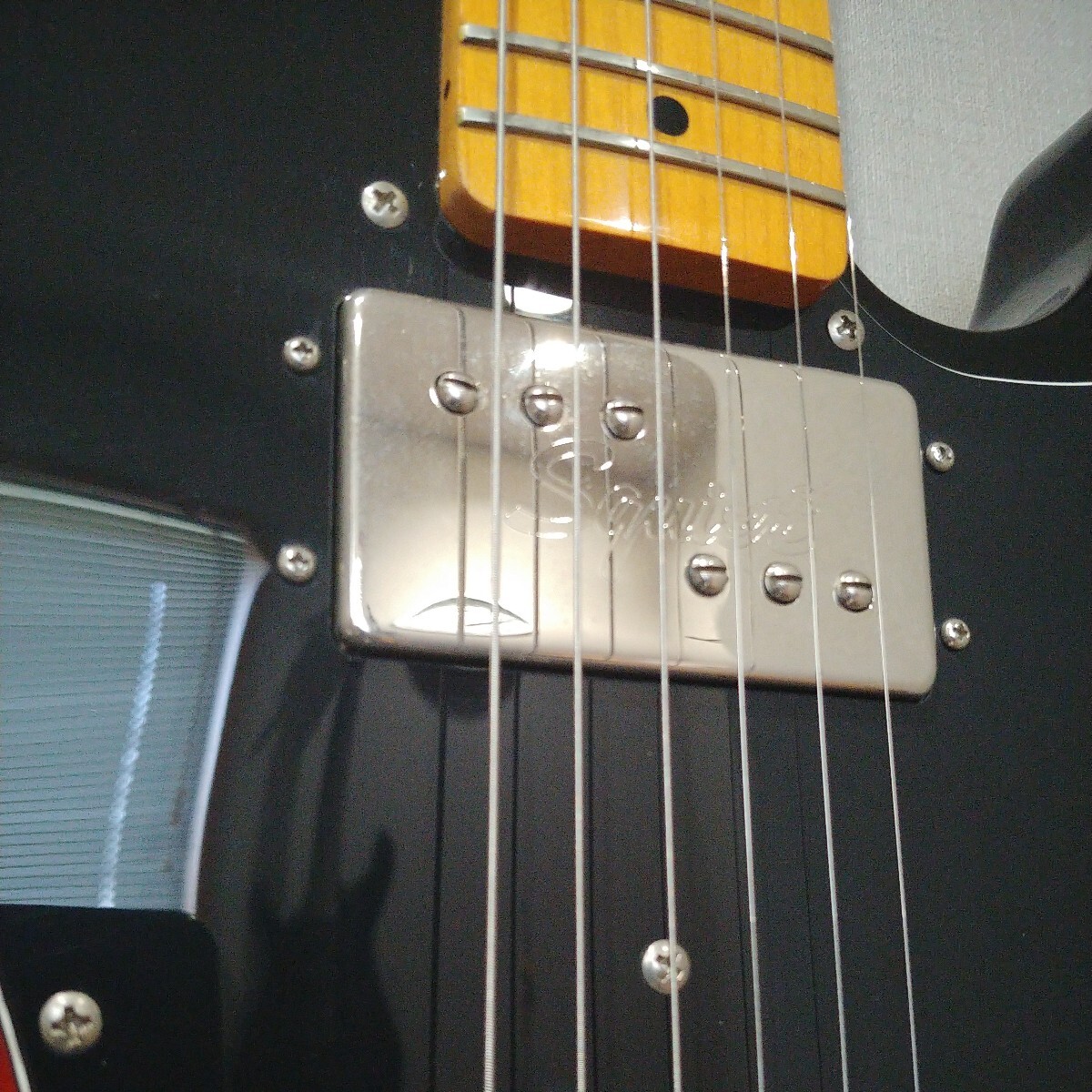 【美品】Fender Square TELECASTER Custom フェンダー スクワイア テレキャスター カスタム の画像4