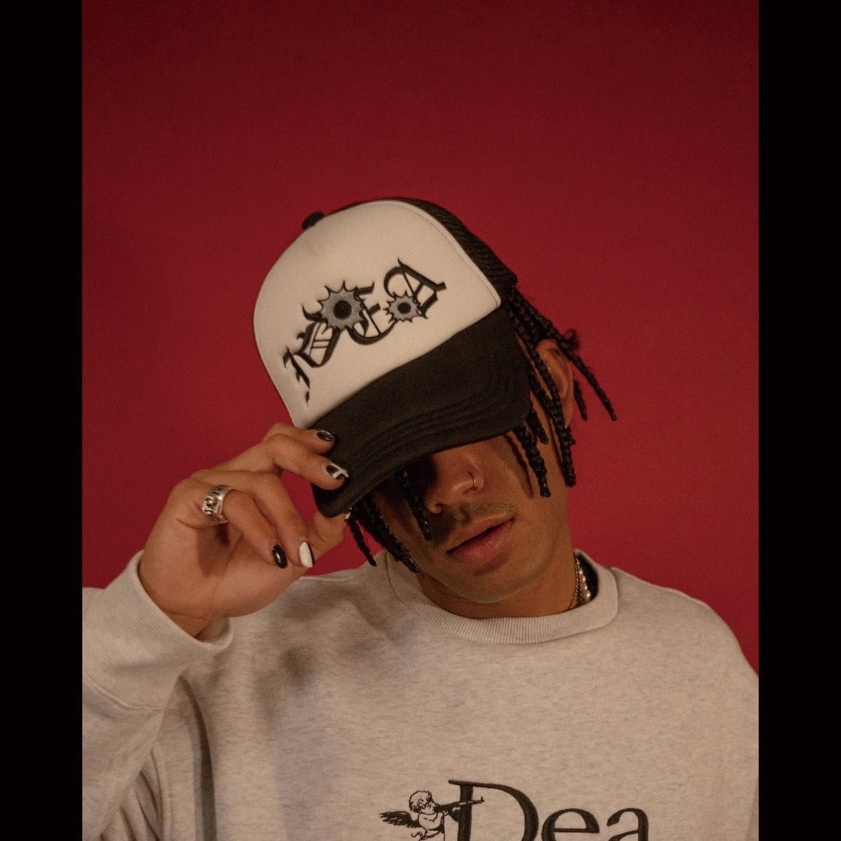 ideaswam イデアスワム Head Shot Trucker Cap LEX着用 メッシュ ideaswam イデアスワム Head Shot Trucker Cap LEX着用 メッシュ