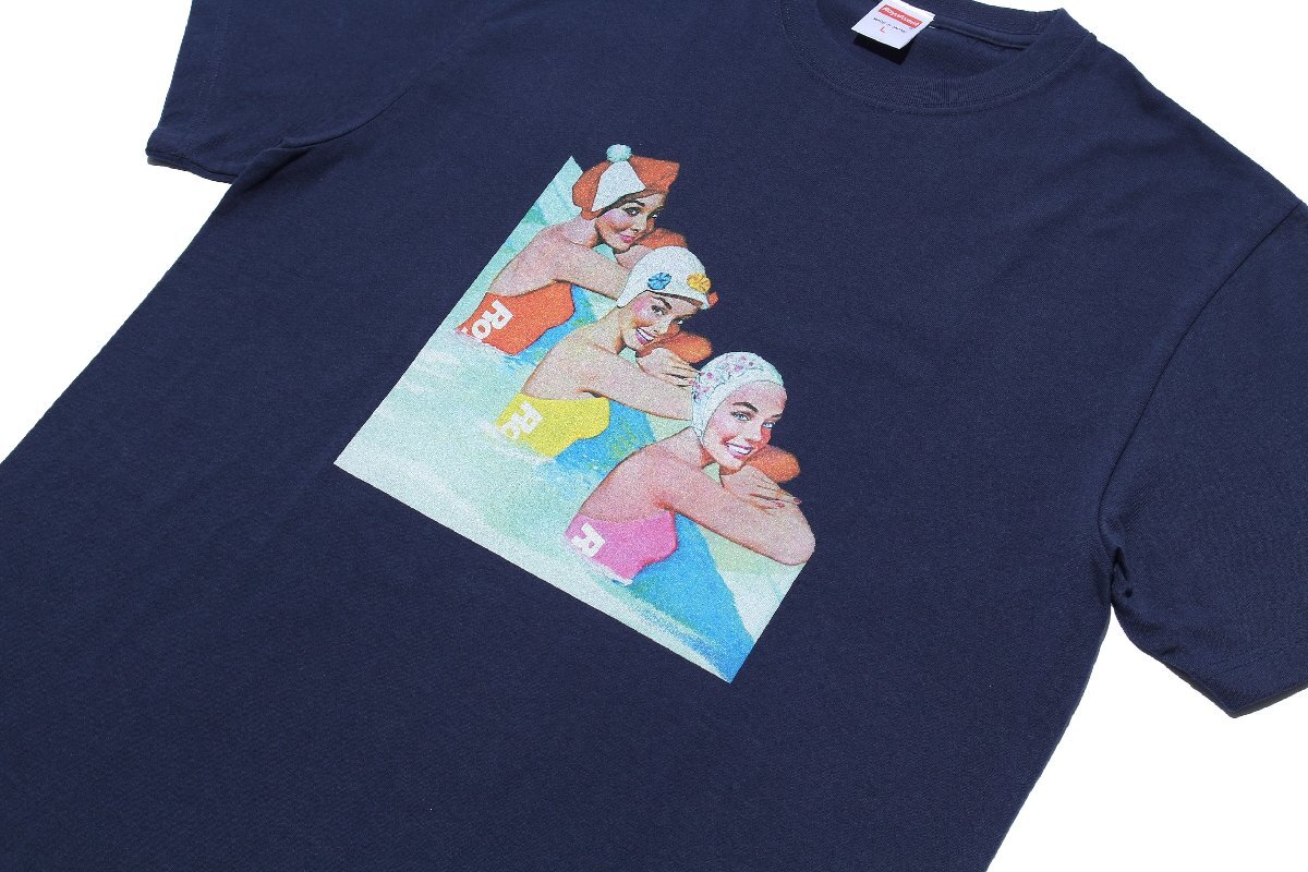 1円～ 1スタ Royalwest ロイヤルウエスト Tシャツ 半袖 S/S POOL GIRLS SUPREME 元ネタ TEE CALIFORNIA メンズ ショートスリーブ Mの画像1