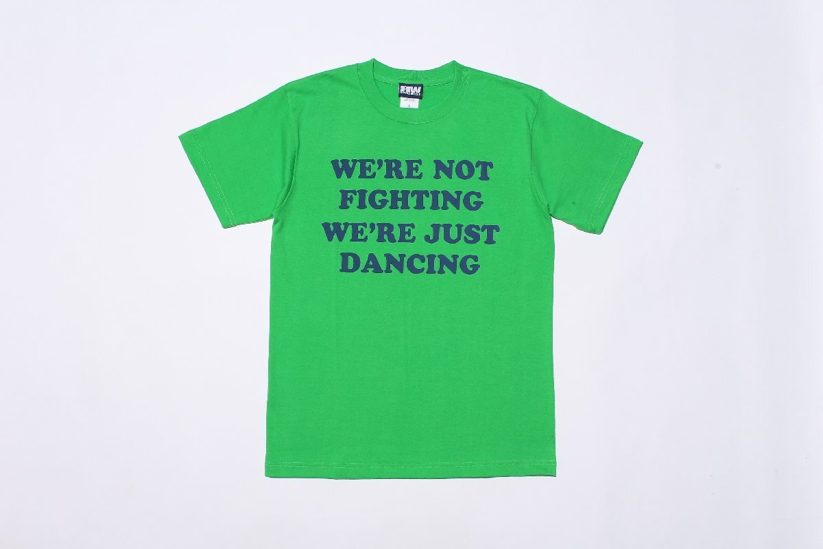 1円～ 1スタ Royalwest ロイヤルウエスト Tシャツ 半袖 S/S WE'RE NOT FIGHTING WE'RE JUST DANCING SHORT SLEEVE TEE ショートスリーブ Mの画像3