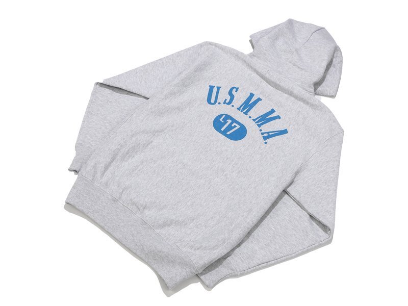 1円～80s Heavyweight U.S.M.M.A. Logo Another Heaven/アナザーヘブン新品未使用/正規品PARKAパーカー/藤原裕リバースウィーブサイズXLの画像4