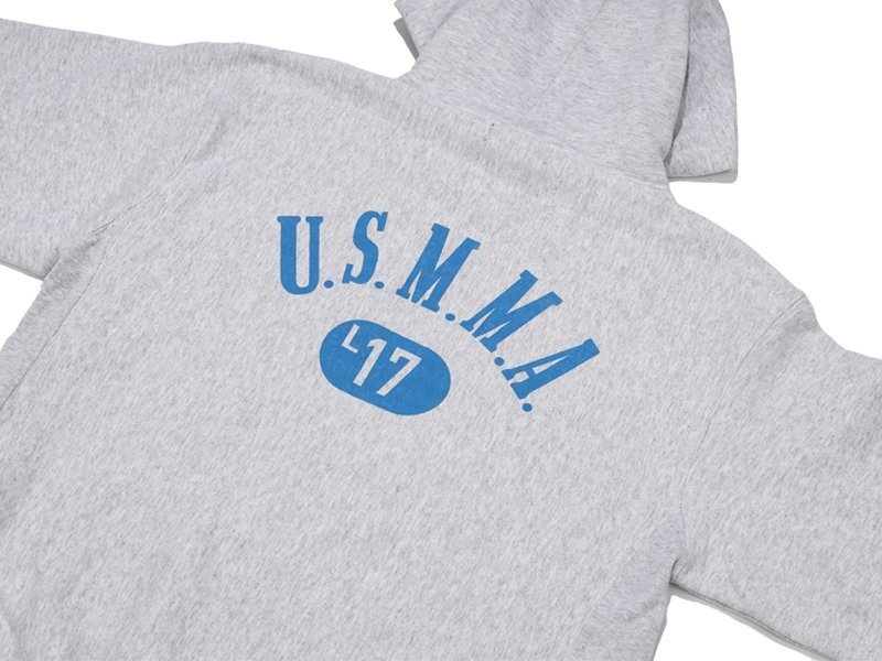 1円～80s Heavyweight U.S.M.M.A. Logo Another Heaven/アナザーヘブン新品未使用/正規品PARKAパーカー/藤原裕リバースウィーブサイズXLの画像3