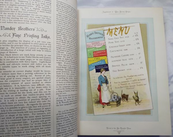 ビクトリア朝英国印刷業界専門誌★『ブリティッシュ・プリンター』1893年全12号/Printers' International Specimen Exchangeの後継誌_画像4