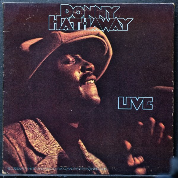 【米オリジナル】DONNY HATHAWAY 名盤 LIVE ダニーハサウェイ ATCOの画像1