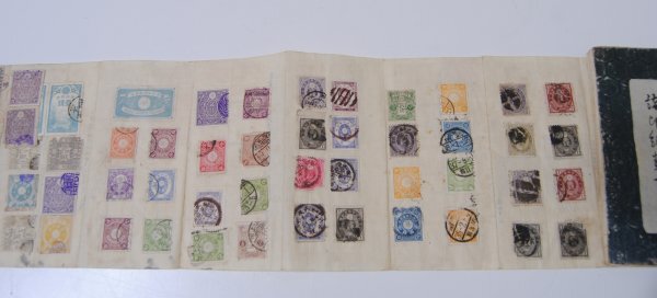古い 切手 貼りこみ帳 切手帳 きって 明治 大正 昭和 戦前の画像4
