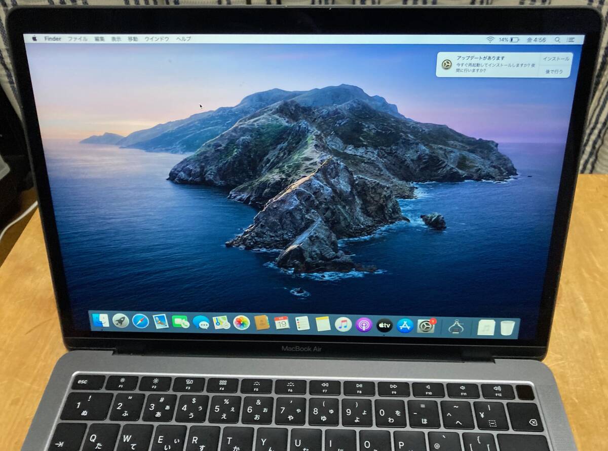 13.3インチ　MacBook Air 2018 8GB 128GB SSD 充放電22回 美品_画像4