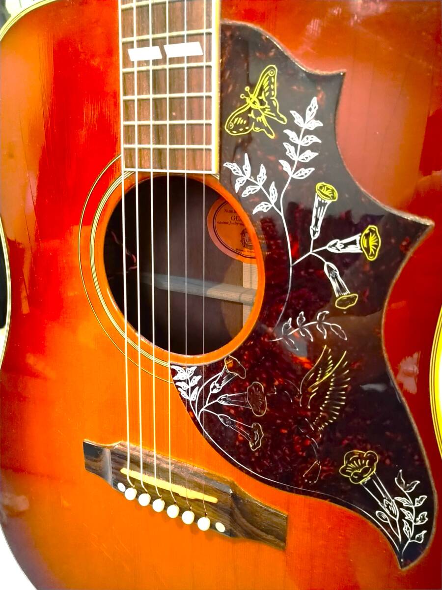 Gibson(ギブソン) Early 60s Hummingbird カスタム ピックアップ 純正ハードケース付 アコースティックギター エレアコ_画像2