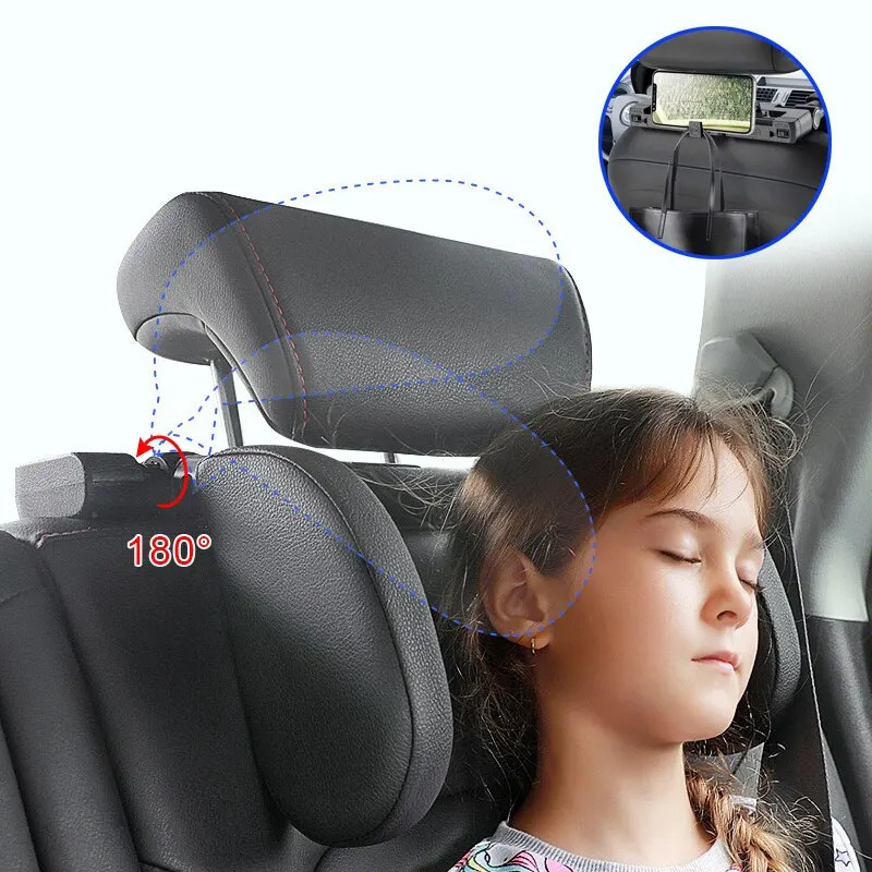 新商品 車のヘッドレスト 枕 旅行のヘッドレスト サポート ソリューション 車のアクセサリー 子供のインテリア_画像2