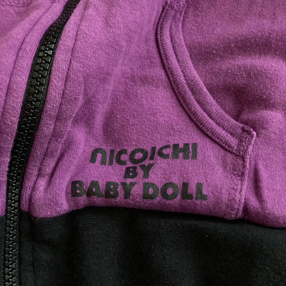 nicoichi by BABY DOLL リバーシブルパーカー　ボアパーカー