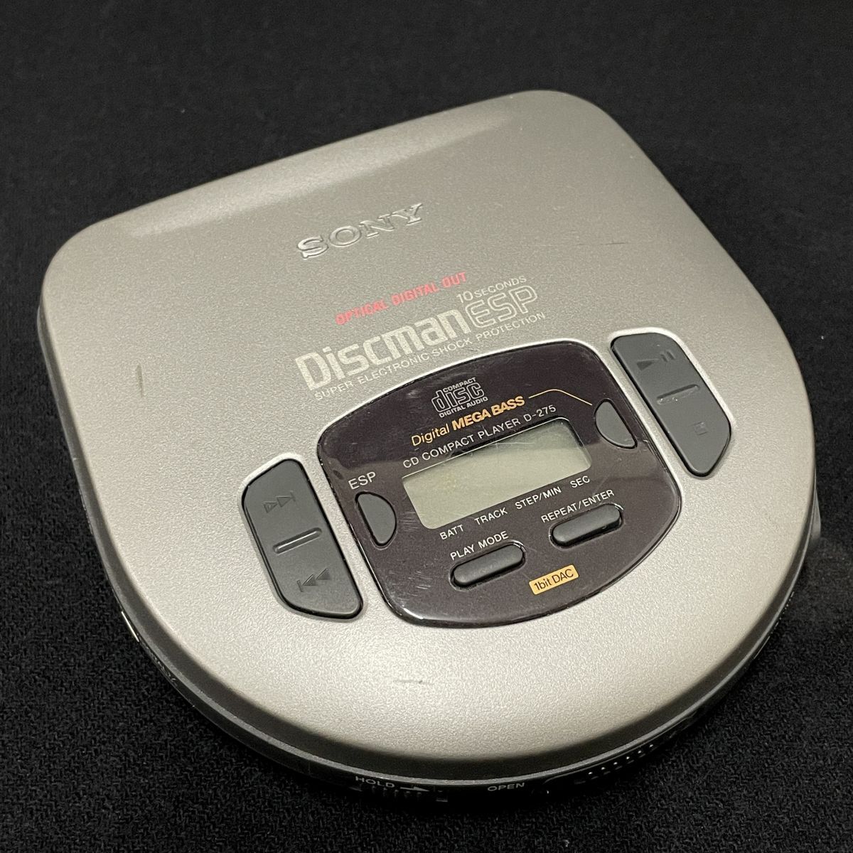 P466 【SONY ソニー CDウォークマン Discman ディスクマン D-275】 通電確認済/60_画像1