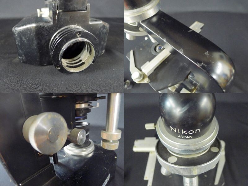 P342[Nikon microscope old type S type ]MF197 present condition goods /140