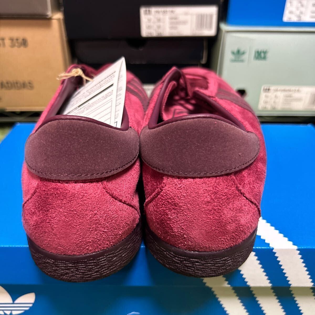 adidas Originals Tobacco Gruen College Burgundy 26.5 タバコグルーエン　アディダス