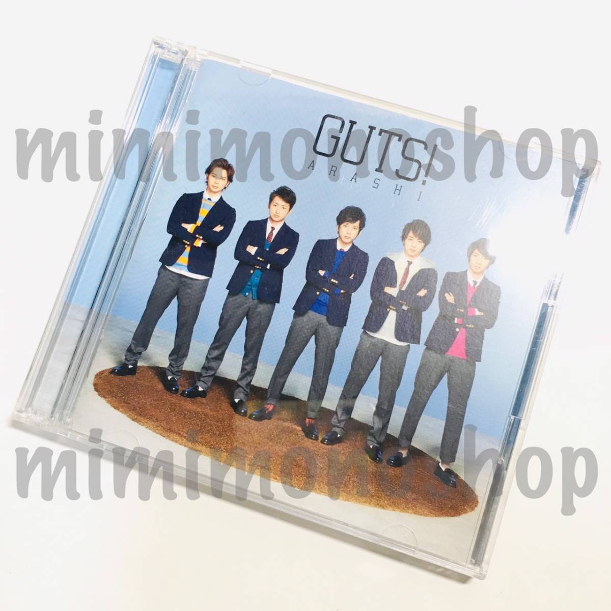 ★中古★即決★嵐【 GUTS ! / CD シングル（ CD+DVD ） 】公式 グッズ / 初回限定盤_画像1