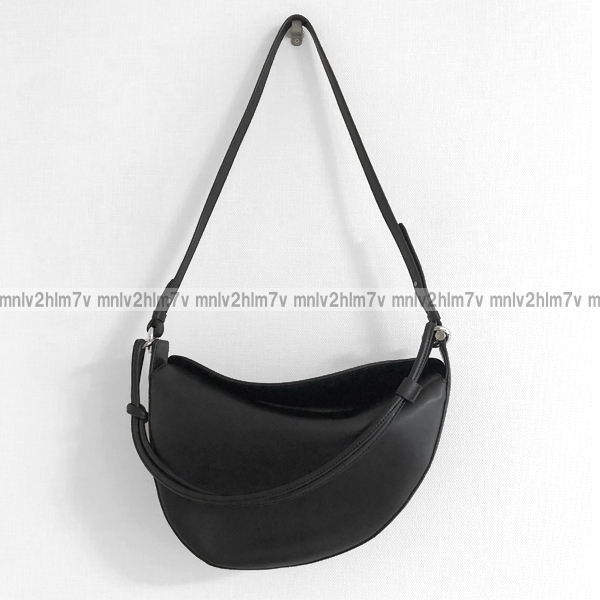 2023年　AP STUDIO【Kabinett　カビネ 】Curve shoulder BAG　ブラック黒　ドゥーズィエムクラス　ショルダーバッグ 斜め掛け ハンドバッグ_画像7