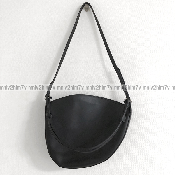 2023年　AP STUDIO【Kabinett　カビネ 】Curve shoulder BAG　ブラック黒　ドゥーズィエムクラス　ショルダーバッグ 斜め掛け ハンドバッグ_画像9