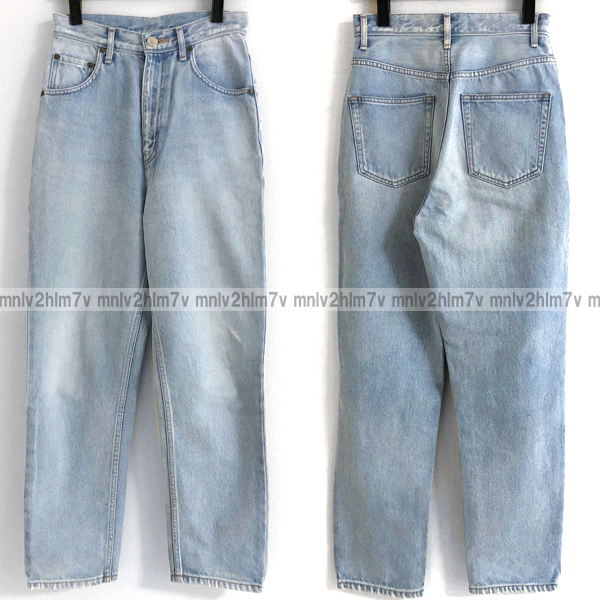  standard popular [ Stunning Lure ] high laiz tapered Denim blue 25 size STUNNING LURE high waist jeans pants 