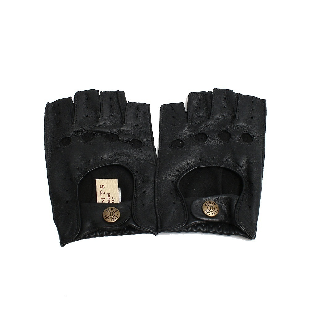 デンツ DENTS SNETTERTON 手袋 フィンガーレス グローブ 5-1009-BLACK-L メンズ ブラック