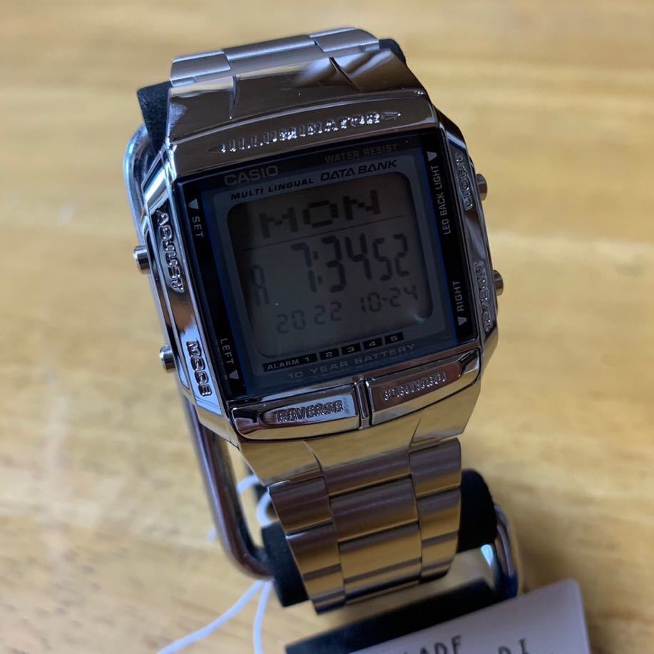 【新品・箱なし】カシオ CASIO データバンク DATA BANK デジタル メンズ デュアルタイム 腕時計 DB-360-1A 液晶の画像3