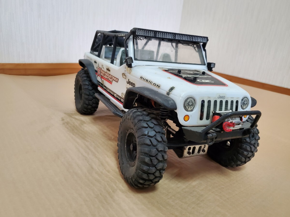 アキシャル SCX10 ジープ クローラー リヤプロペラシャフト欠品 不具合ありジャンク クローリング の画像4