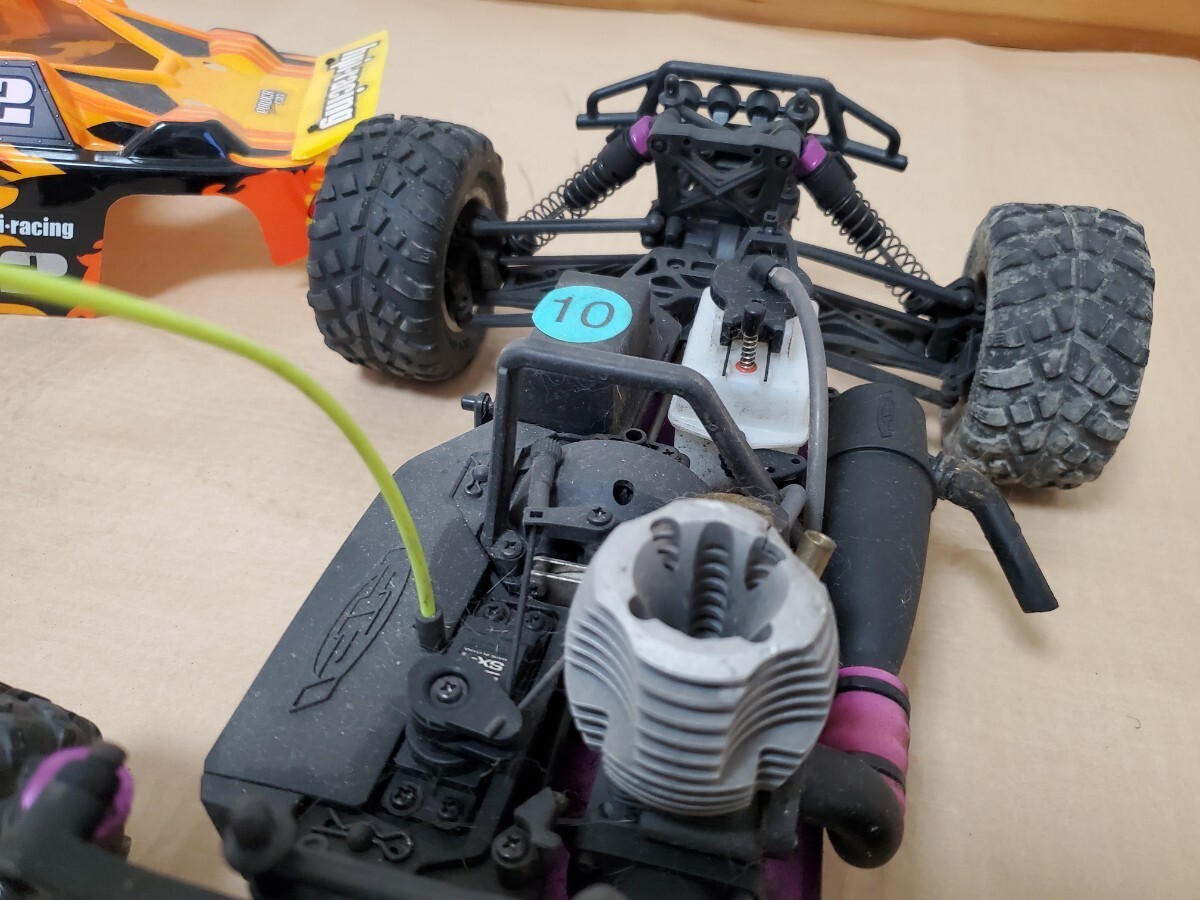HPI NITRO MT2 4WD engine buggy operation mileage not yet verification present condition delivery Junk Nitro 