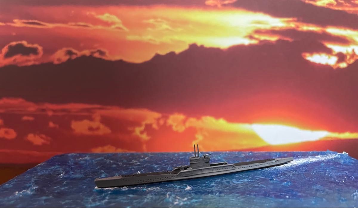 完成品 1/700ドイツ海軍U9C型潜水艦