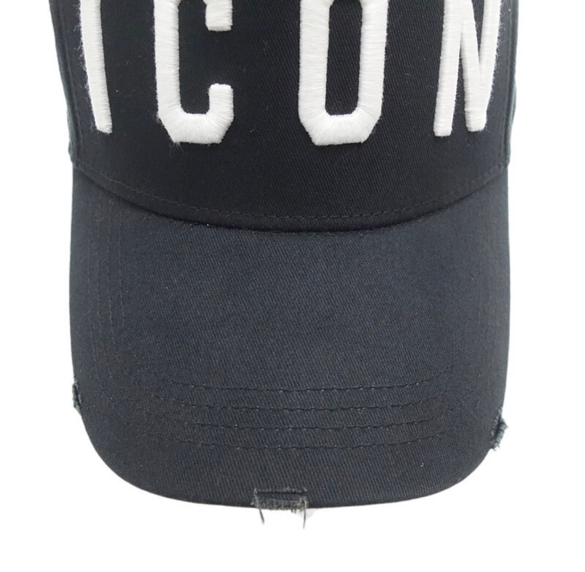 DSQUARED2 ICON Embroidered BaseBall Cap ディースクエアード2 DSQUARED2 ICON Embroidered BaseBall Cap ディースクエアード2