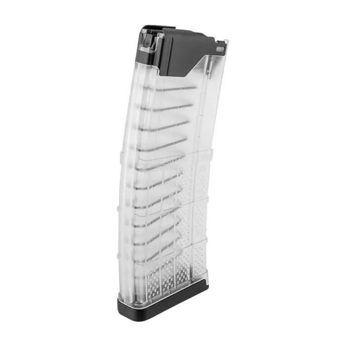 【実物・新品・送料込み】LANCER SYSTEMS L5AWM ADVANCED WARFIGHTER MAGAZINE 30 ROUND Translucent Clear トランスルーセントクリア_画像3