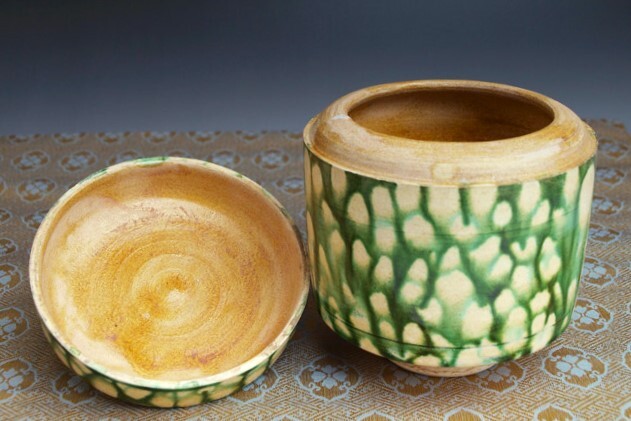  Tang three ...( inspection / China Song origin . celadon Joseon Dynasty Goryeo peach mountain Mino . kiln )