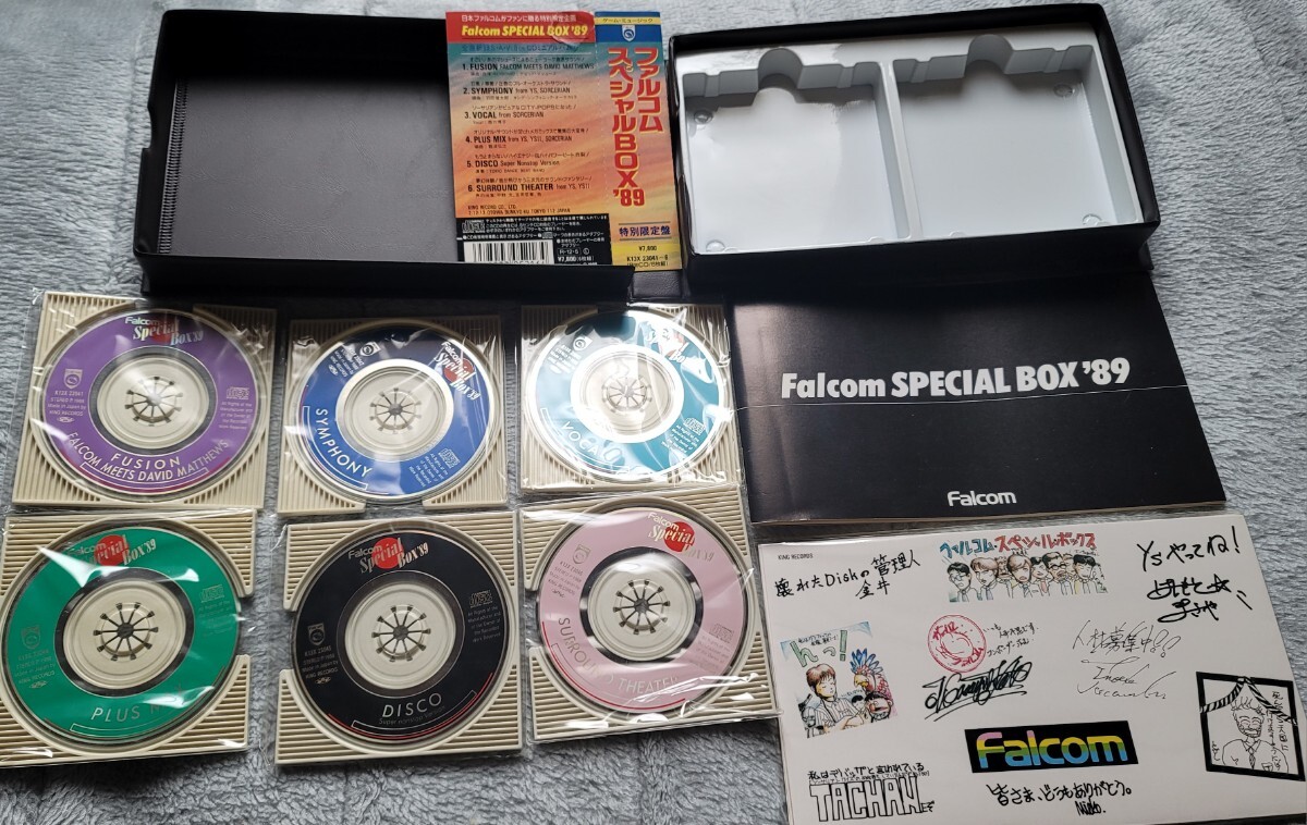 ファルコム スペシャルBOX'89 K13X 23041～6の画像2