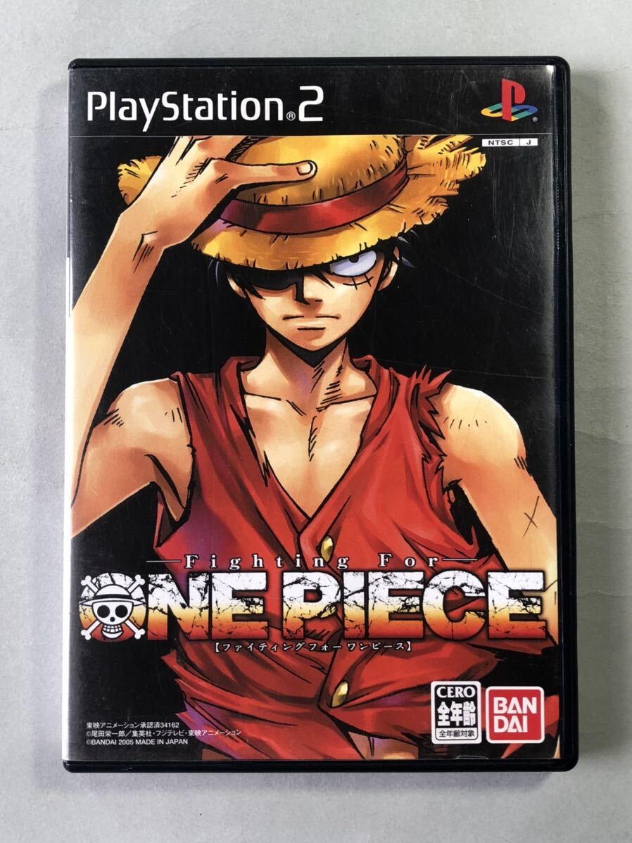 ファイティングフォーワンピース　バンダイPS2ソフト　SONY プレイステーション2 Fighting For ONE PIECE_画像1