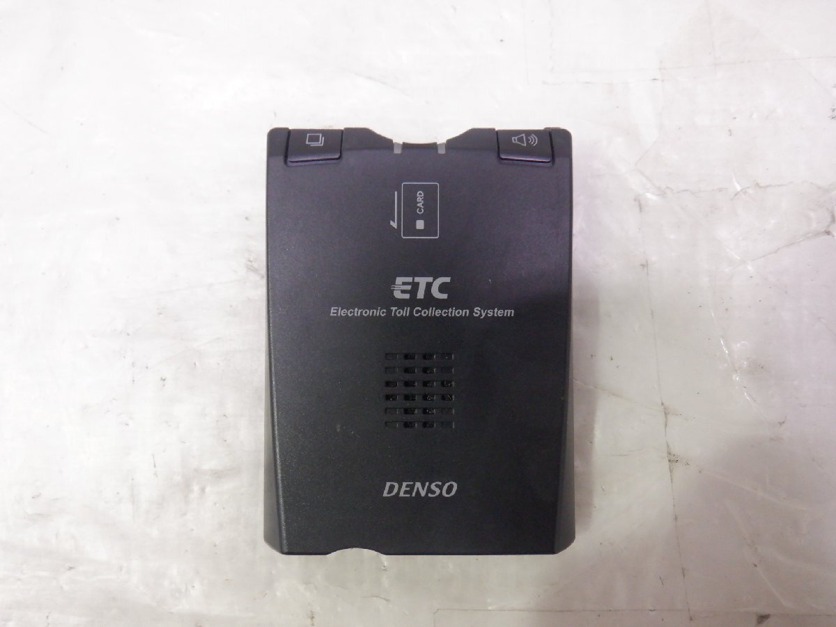 ☆作動確認済☆DENSO デンソー アンテナ分離型 ETC ユニット DIU-5100 ※軽自動車から取り外し※_画像2