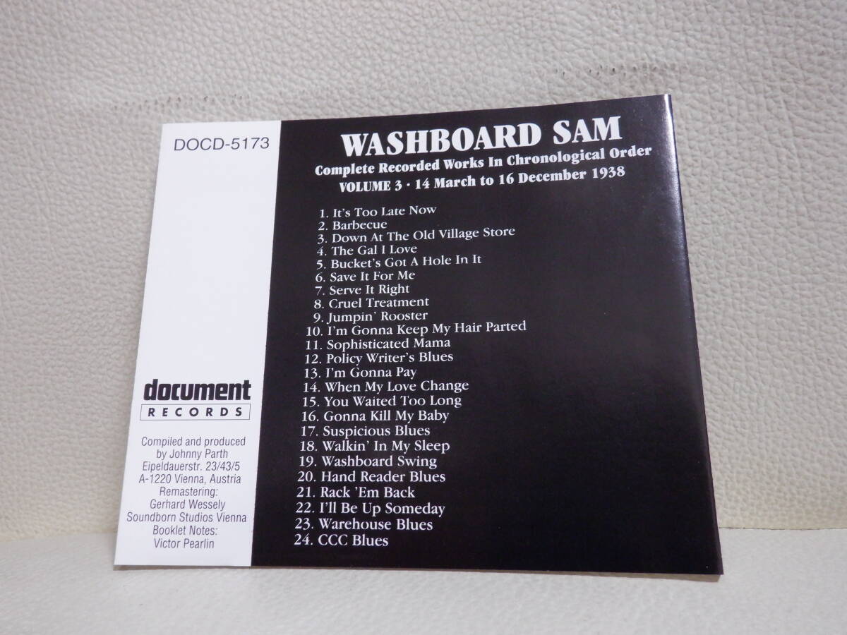 [CD] WASHBOARD SAM / VOL.3の画像2