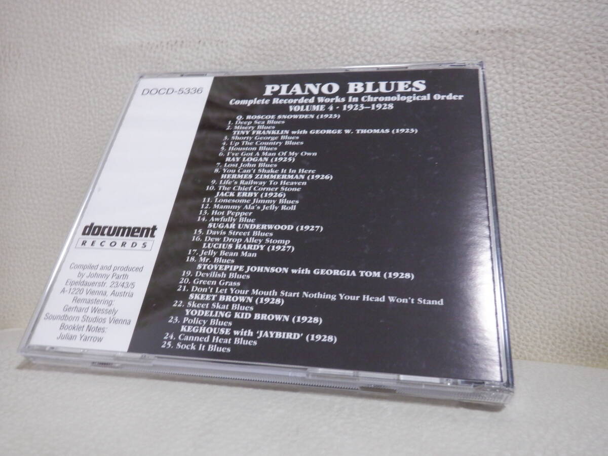 [CD] PIANO BLUES / VOL.4の画像2