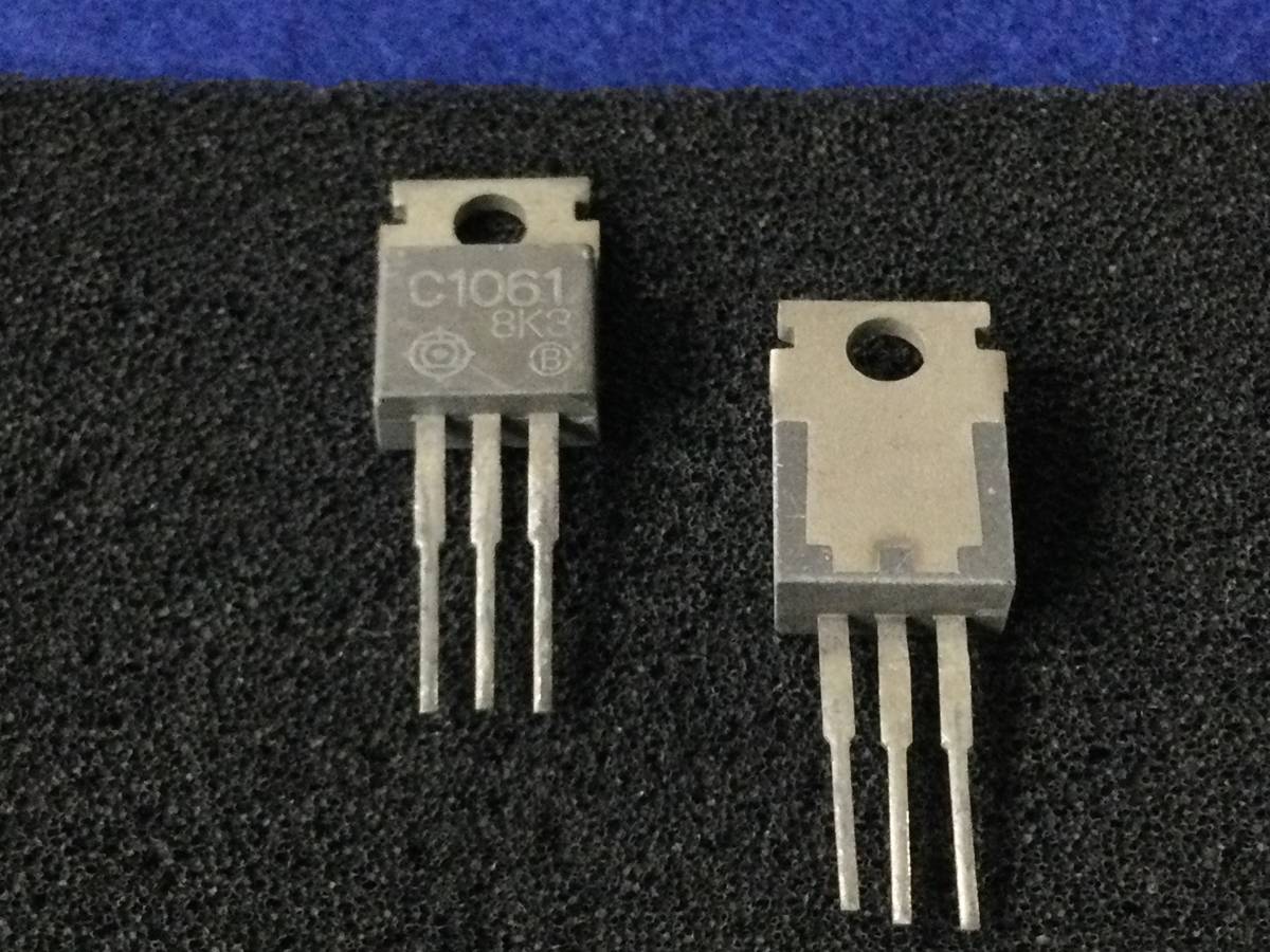2SC1061-B 日立低周波電力増幅トランジスタ C1061 CA1000 [40PpK/290331M] Hitachi AF Power Amp Transistor ４個の画像1