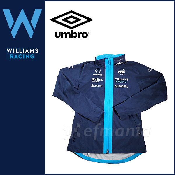 【非売品】 2023 ウィリアムズ F1 支給品 女性用 パフォーマンス・ジャケット umbro★アルボン 日本GPの画像1