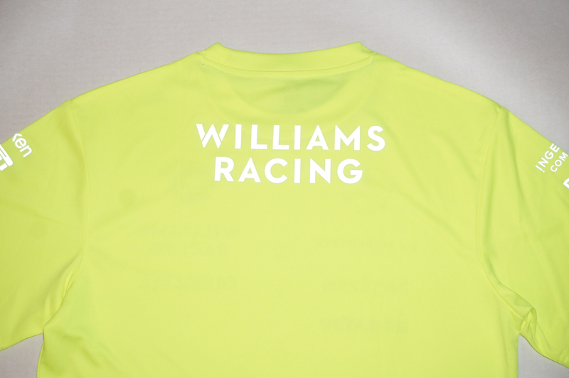 【非売品】2024 ウィリアムズ F1 支給品 セットアップTシャツ M Puma 新品 KOMATSU付き★アルボン サージェント 日本GP 鈴鹿サーキットの画像8