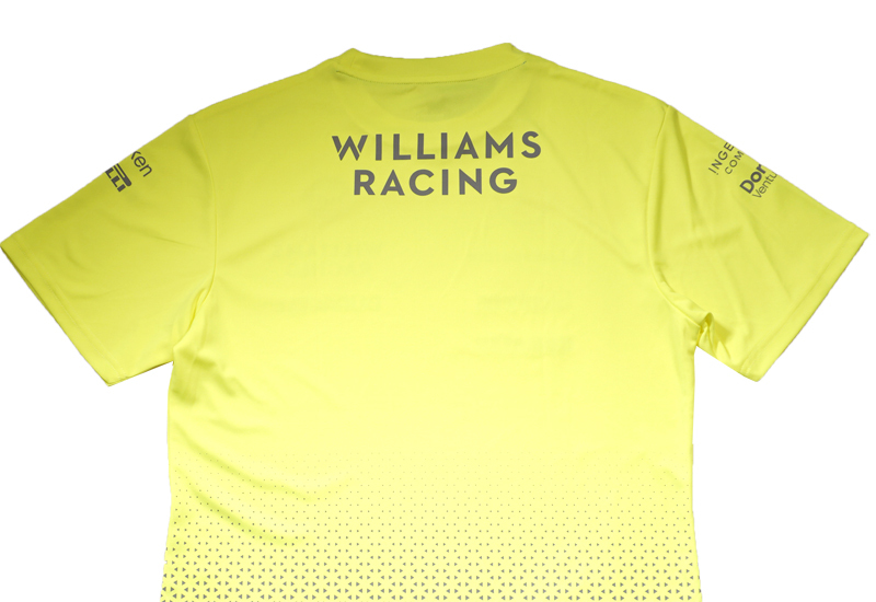 【非売品】2024 ウィリアムズ F1 支給品 セットアップTシャツ M Puma 新品 KOMATSU付き★アルボン サージェント 日本GP 鈴鹿サーキットの画像7