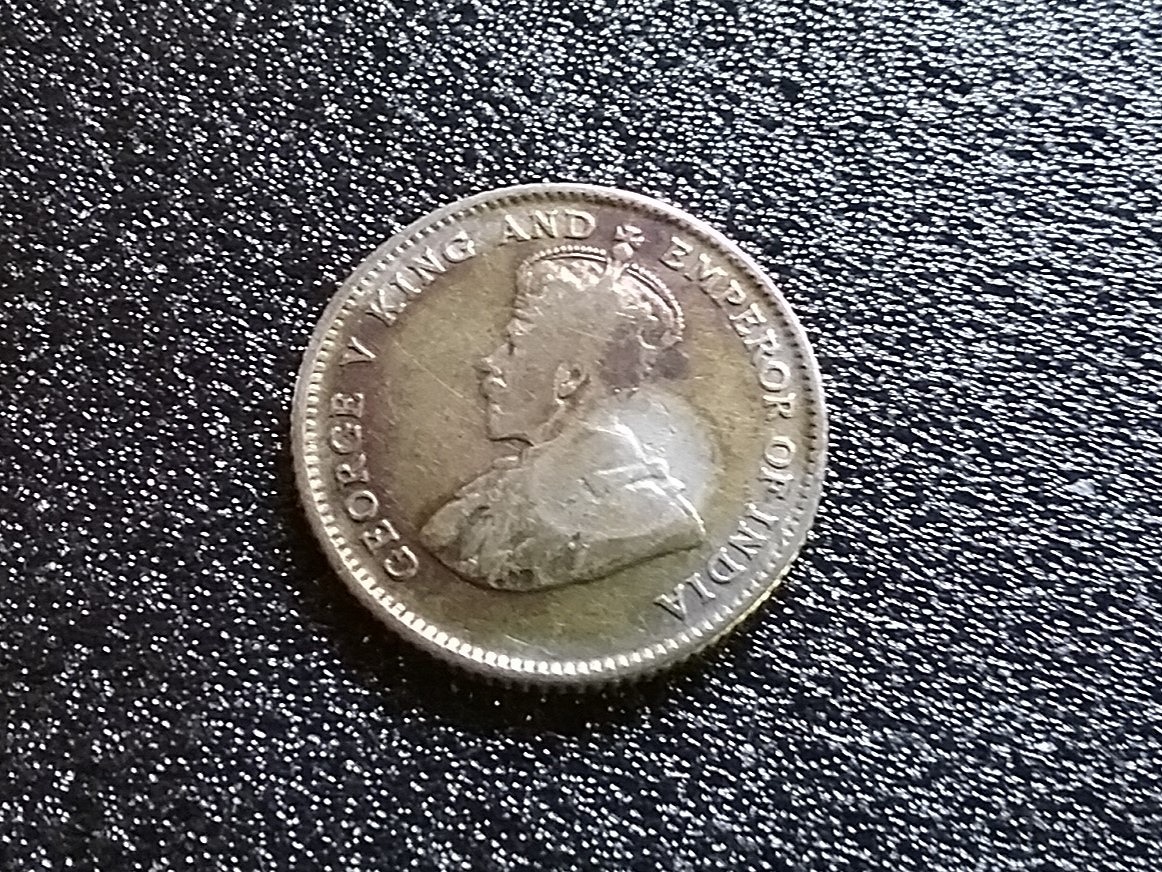 銀貨 海峡植民地 10セント 1926年 ジョージ5世 イギリス植民地の画像1