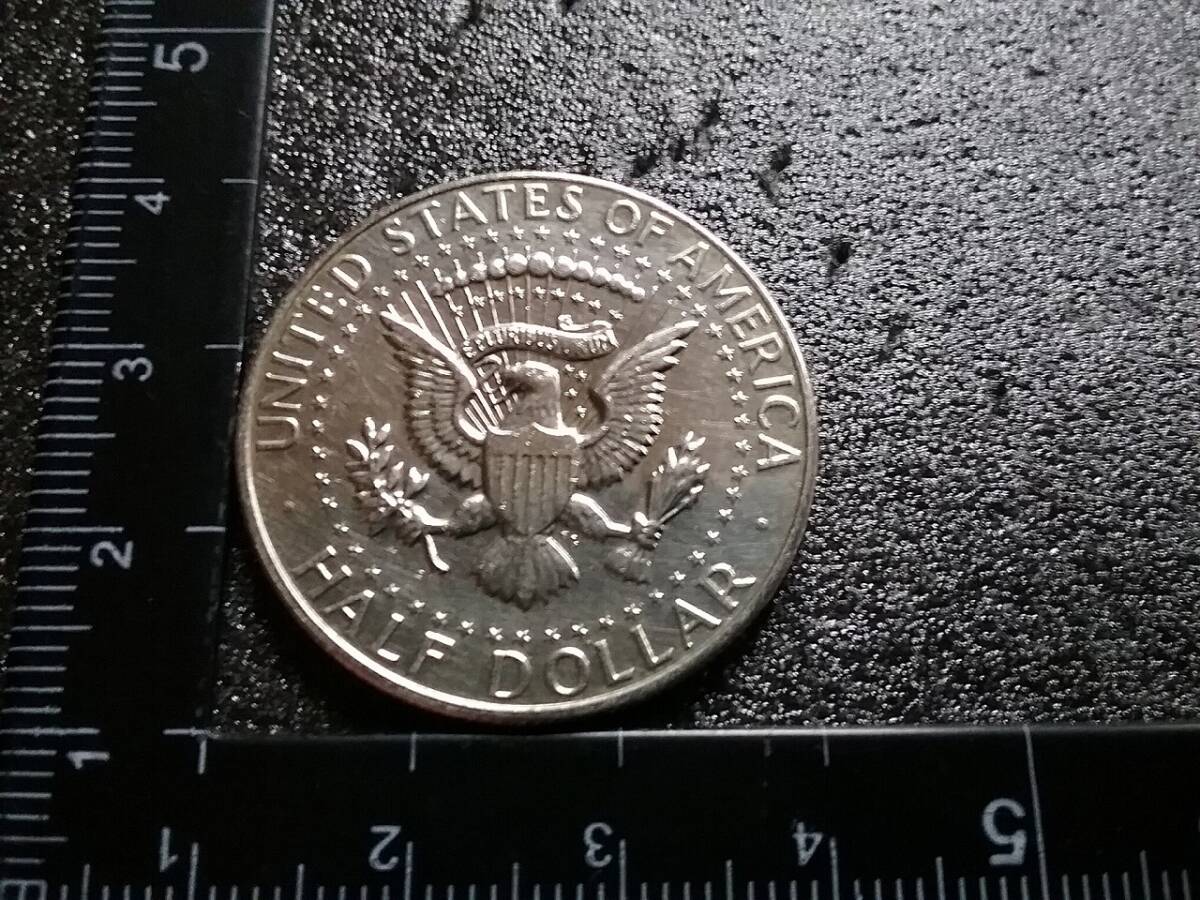 銀貨 アメリカ ハーフダラー 1968 ケネディ銀貨 USA 米国の画像2